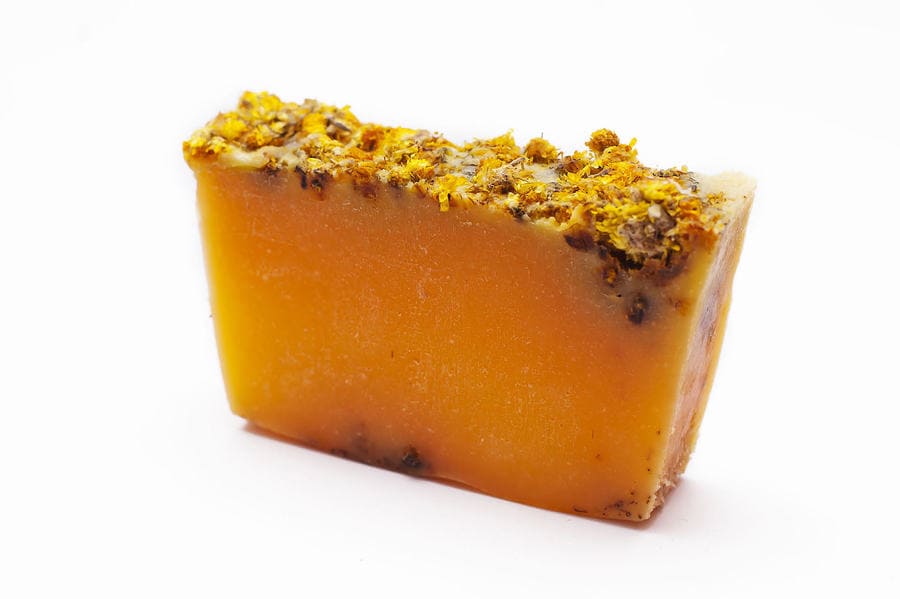 Jabón botánico de Caléndula y Manteca de Karité